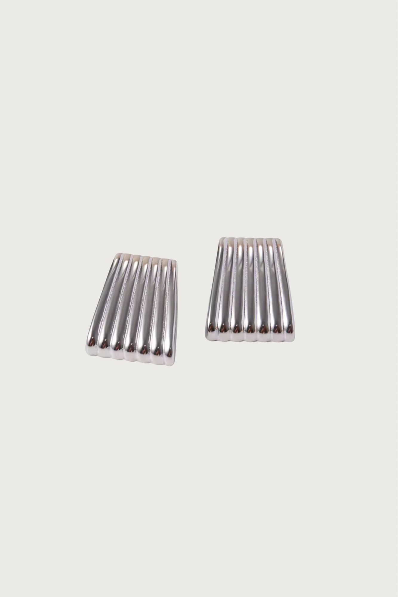 Ridge Stud Earrings