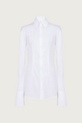 Gold Button Poplin Shirt
