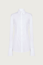 Gold Button Poplin Shirt