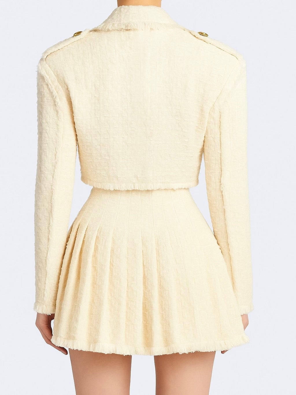 Tweed Flare Skirt