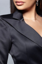 Peak Lapel Tailored Blazer