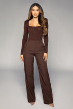 Tailored Flare Trousers