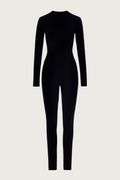 High Neck Long Sleeve Jumpsuit
