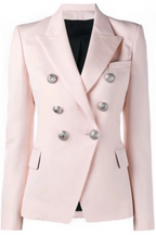 Silver Button Blazer - 7 Colors