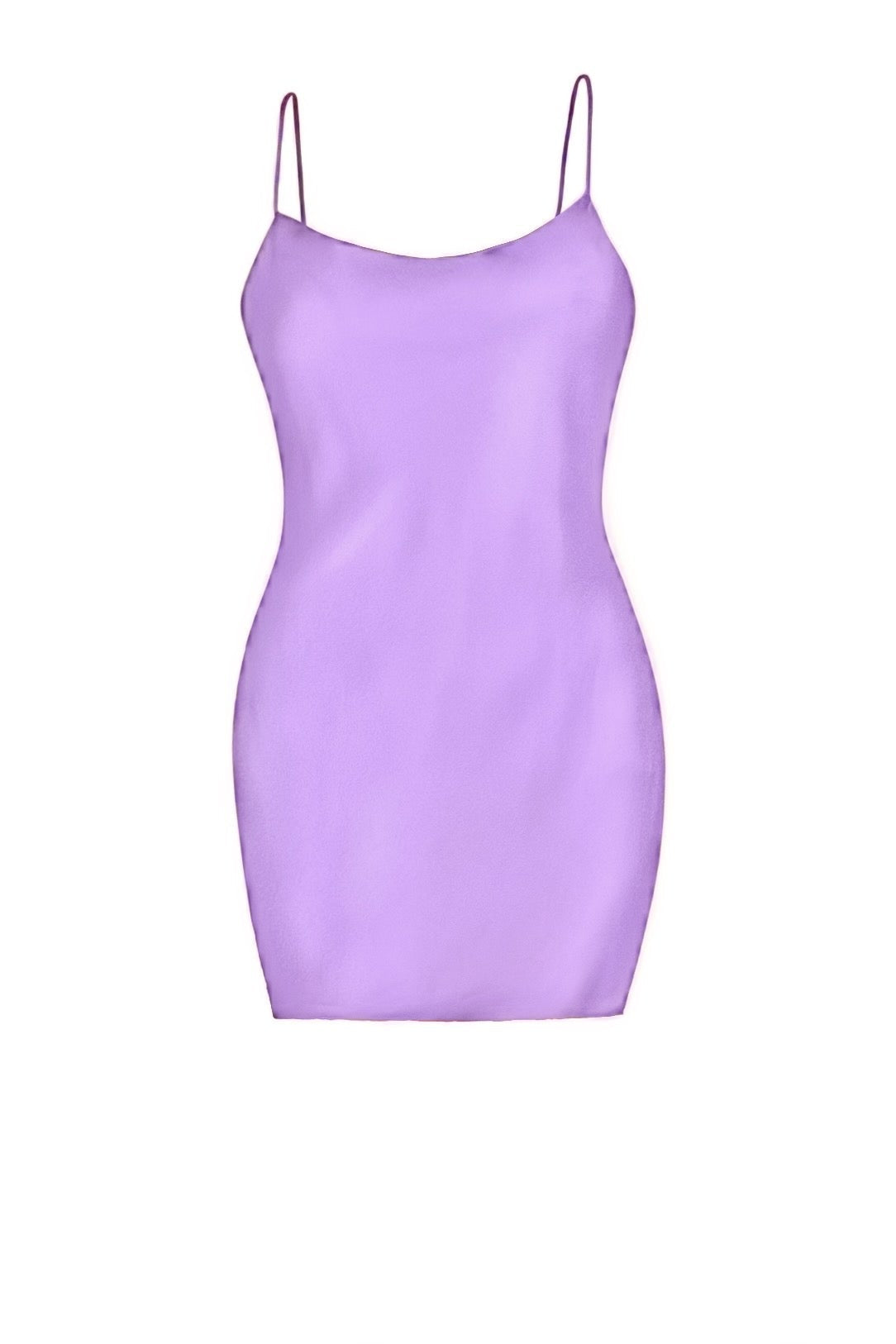 Satin Mini Dress