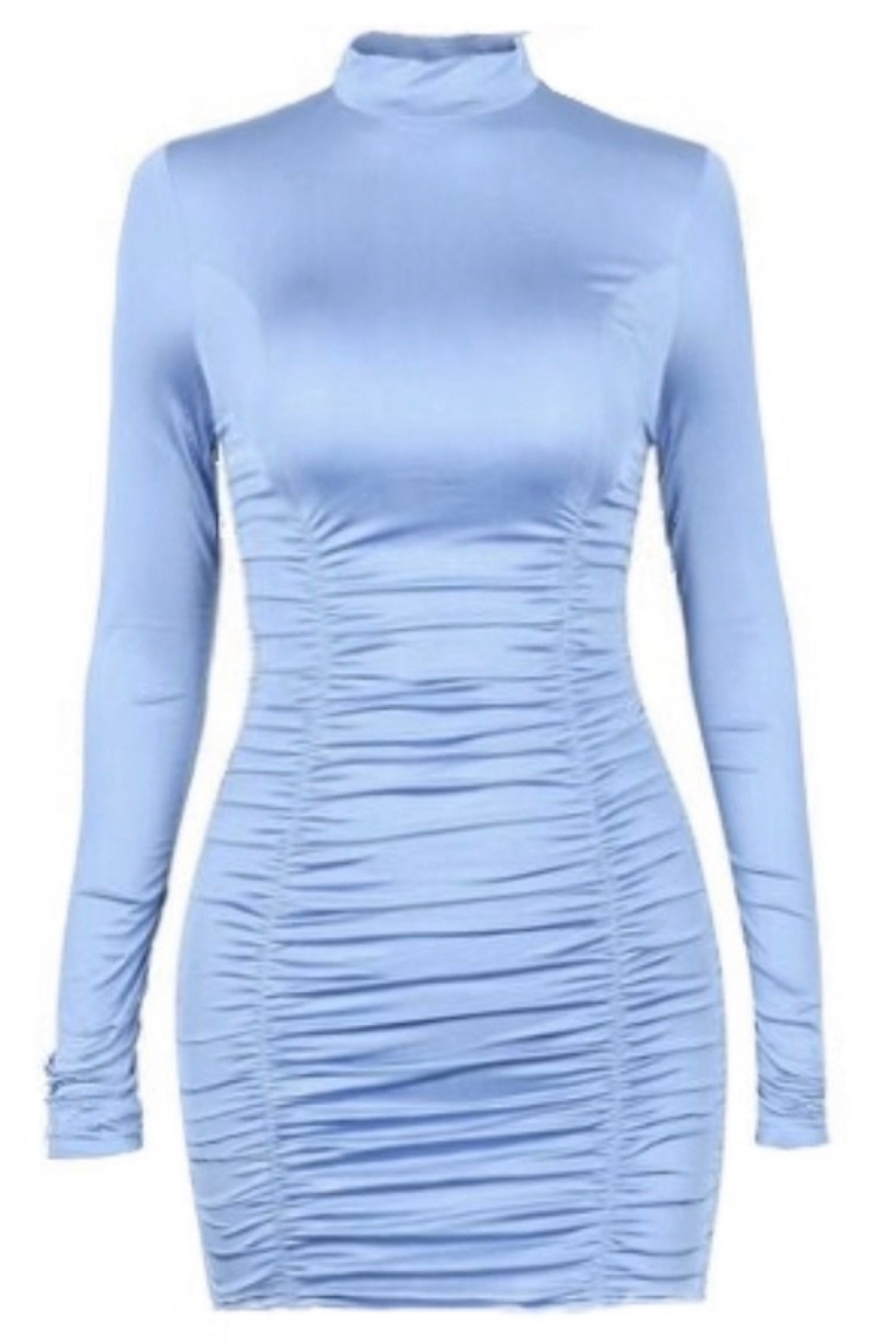 Ruched Mini Dress