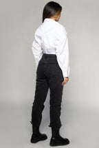 Crop Poplin Shirt Shrug