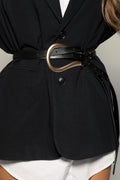 Horseshoe Buckle Belt