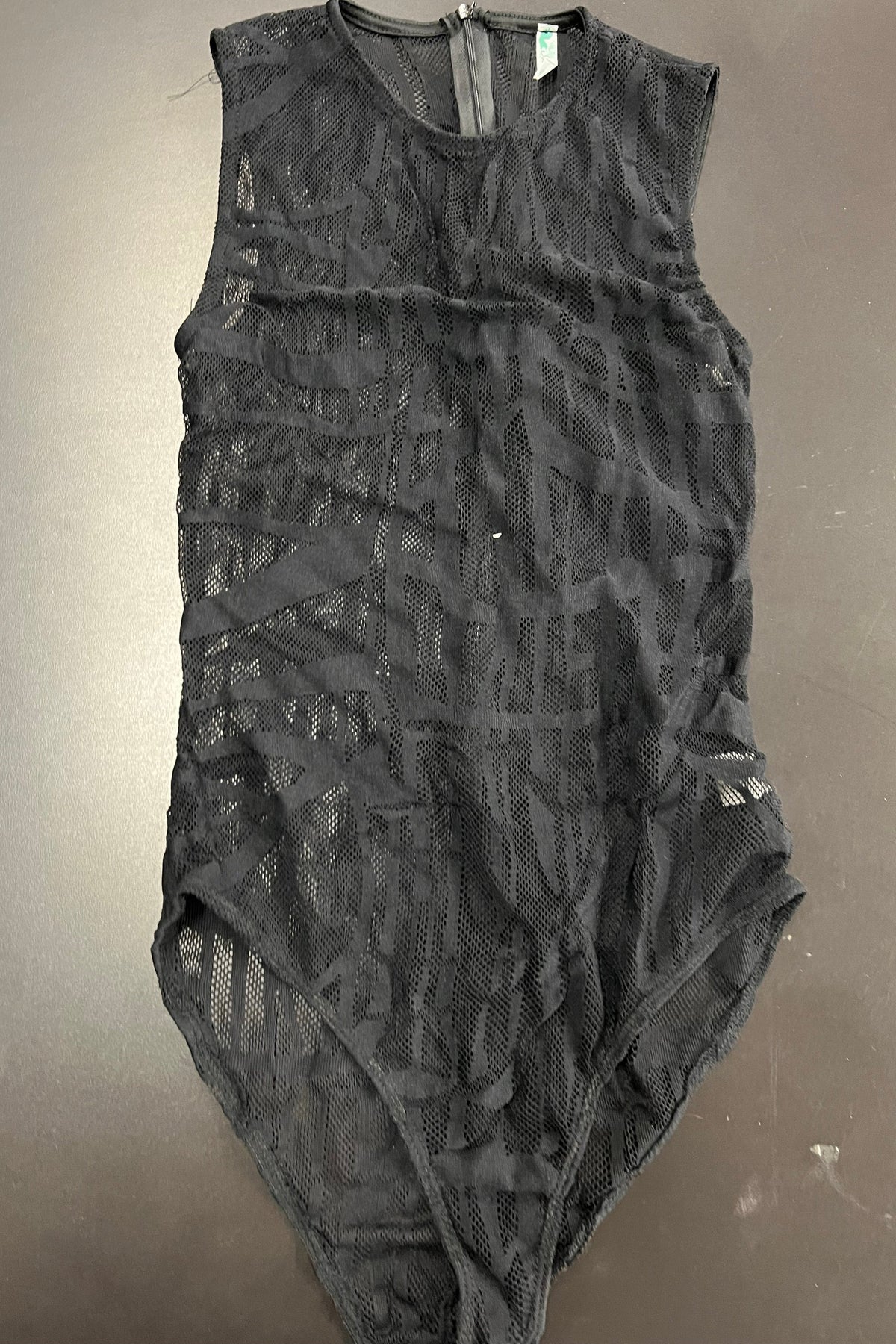 Mesh Design Bodysuit