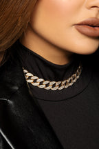 Adjustable Stone Cuban Necklace