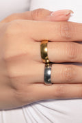 18k Gold Plated 6mm Stacker Ring
