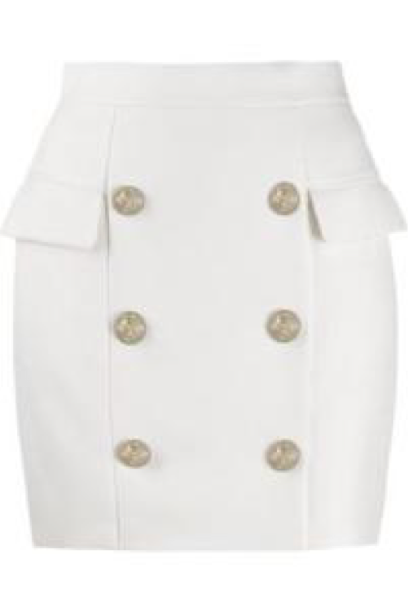 Gold Button Skirt