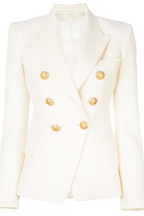 Gold Button Blazer
