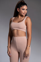 Crop Top + Leggings Set