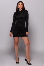 Ruched Mini Dress