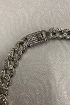 Unisex Stone Cuban Necklace