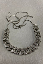 Adjustable Stone Cuban Necklace