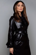 Leather Trench Coat