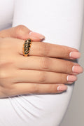 Gold Croissant Ring